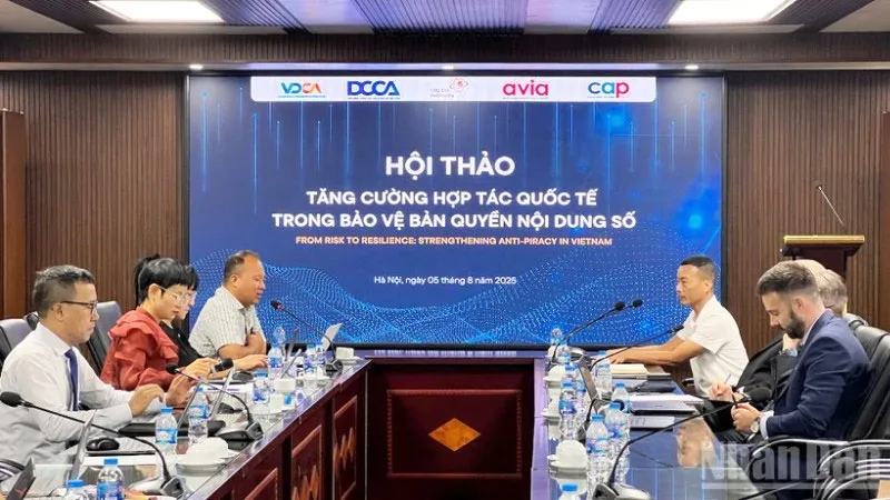 Tăng cường hợp tác quốc tế trong bảo vệ bản quyền nội dung số